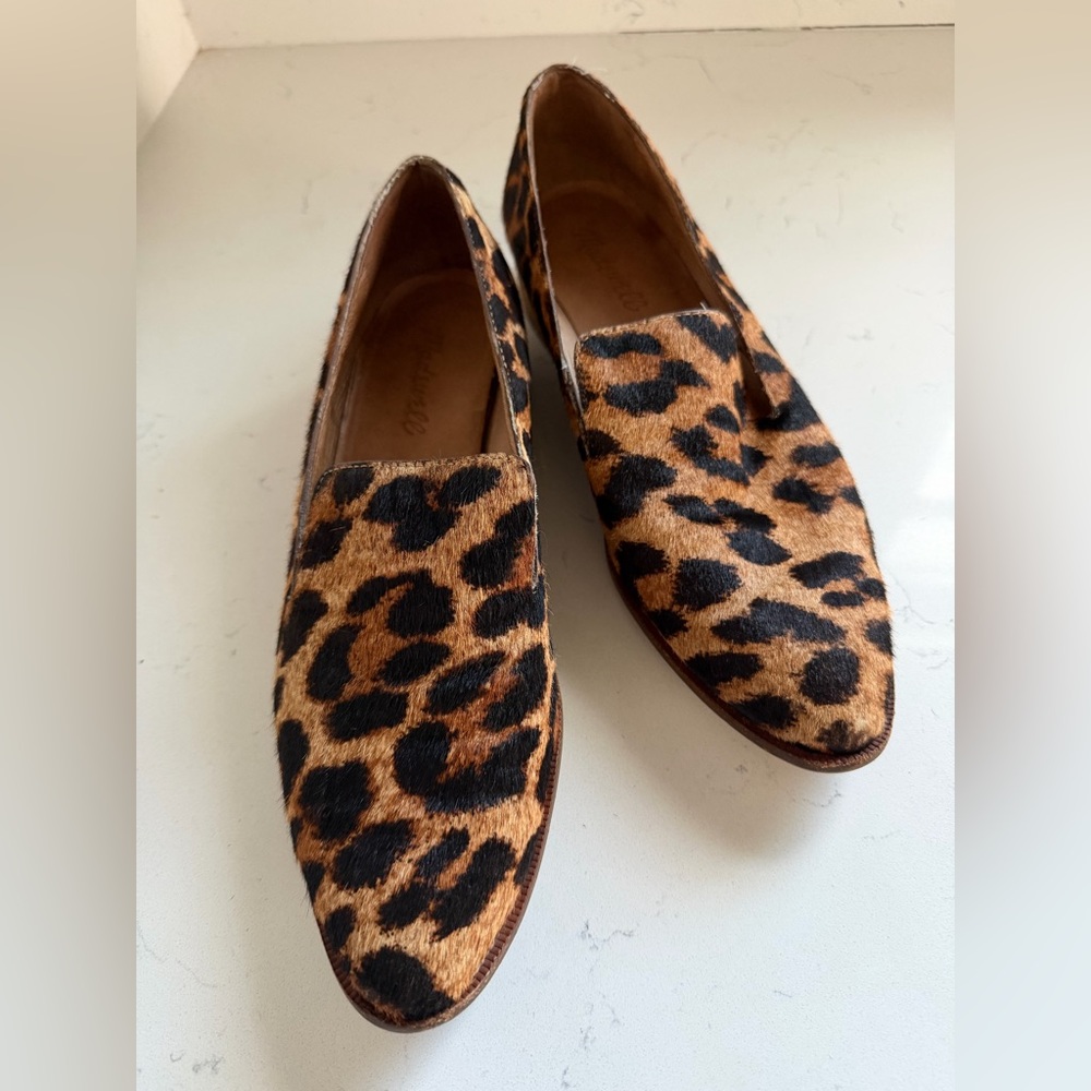 Madewell chetah print flats size 7.5